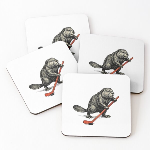 Item preview, Hockey Beaver Player designed and sold by Roy & Tiffany.