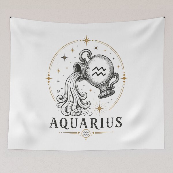Item preview, Vintage Aquarius Zodiac Celestial Water Bearer designed and sold by TSshirtShoppe.