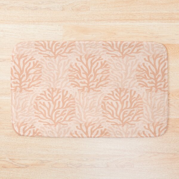 Item preview, Painterly Boho Coral Print - ffeadd designed and sold by knitetgantt.