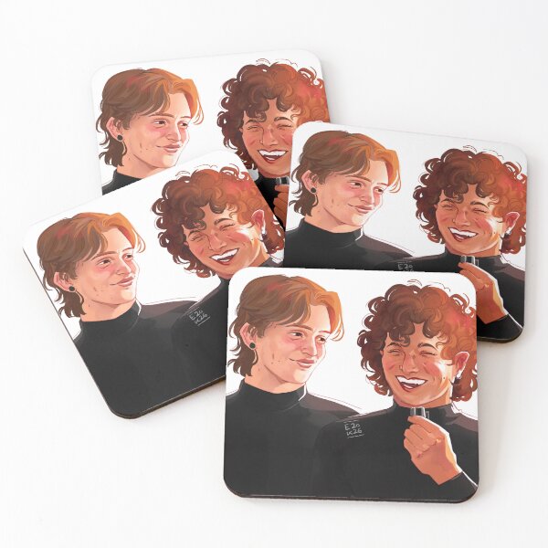 Item preview, Oscar + Lando as girls (F1) designed and sold by pigeonfemme.