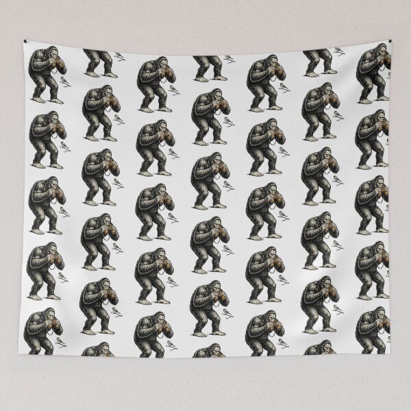 Item preview, Bigfoot Bird Watching designed and sold by Roy & Tiffany.