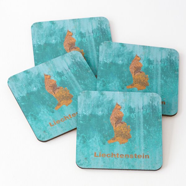 Item preview, Liechtenstein Rust on Teal designed and sold by Elisabeth Lucas.