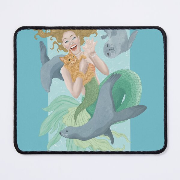 Item preview, Hello! mercat mermaid seals - Mermay designed and sold by SorceressApprentice.