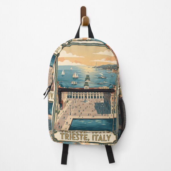 Item preview, Trieste Italy Vintage Travel Poster designed and sold by Bomax121.
