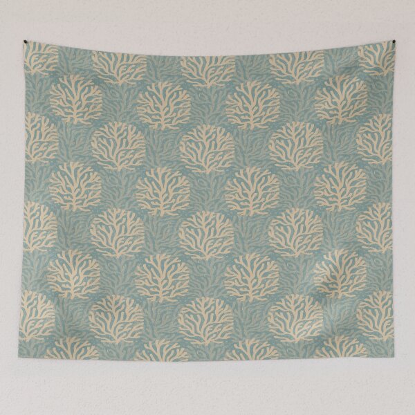 Item preview, Painterly Boho Coral Print - 86a09d designed and sold by knitetgantt.
