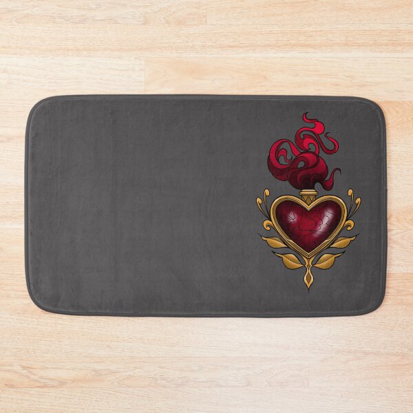 Item preview, Sacred burning heart with rose designed and sold by Charmedstuff.