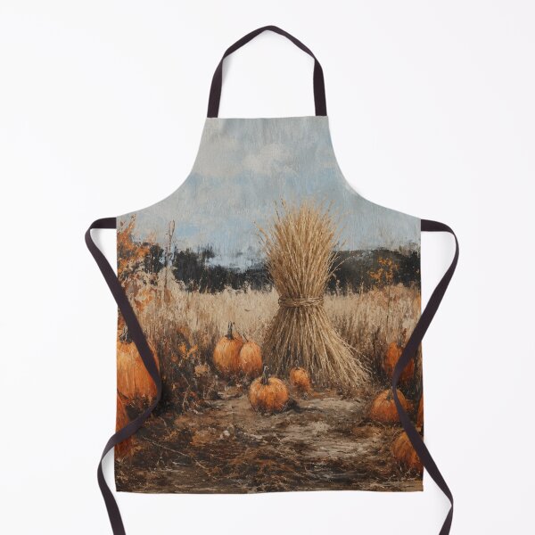 Item preview, Fall Field Oil Painting designed and sold by RedeemedAbstrct.