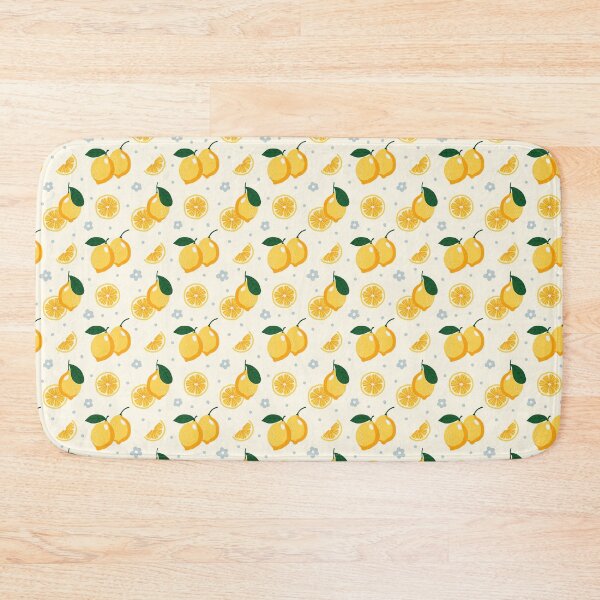 Item preview, Cute Seamless Lemon Citrus Fruit Pattern Background designed and sold by Onulodesign.
