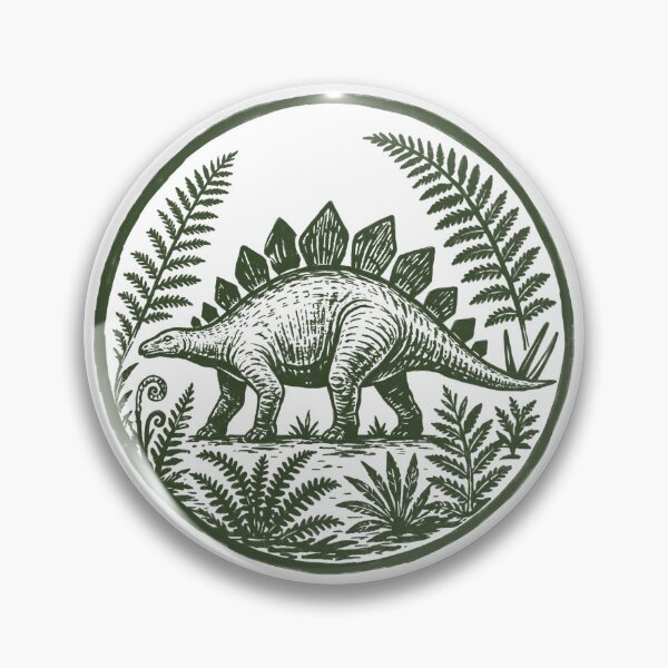Item preview, Stegosaurus dinosaur designed and sold by ChunkByChunk.