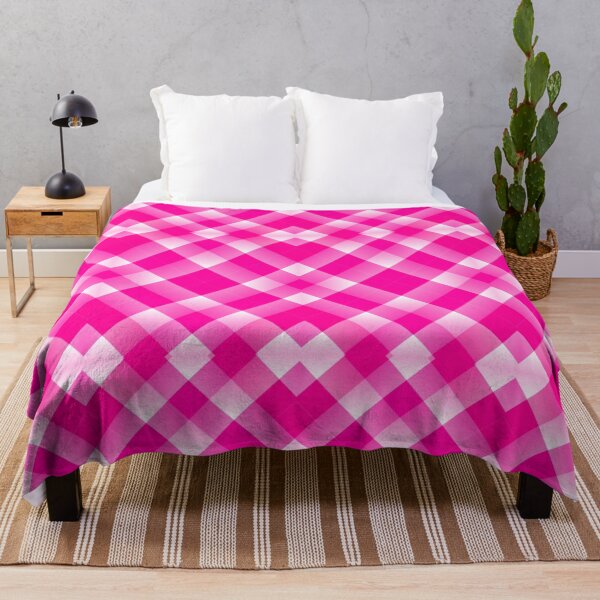 Item preview, Magenta Pink Plaid Pattern designed and sold by TedraOrtega.