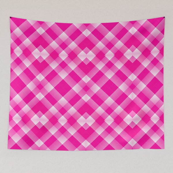 Item preview, Magenta Pink Plaid Pattern designed and sold by TedraOrtega.