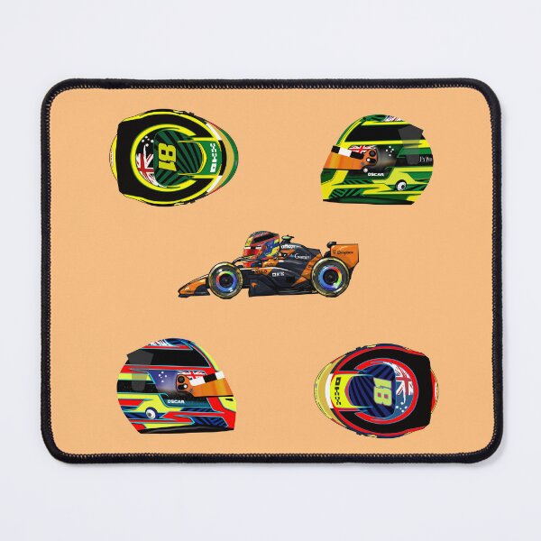 Item preview, Copy of Oscar Piastri australia GP Mclaren Formula 1 racing 2025 sticker for F1 fans designed and sold by Pink Polar F1.