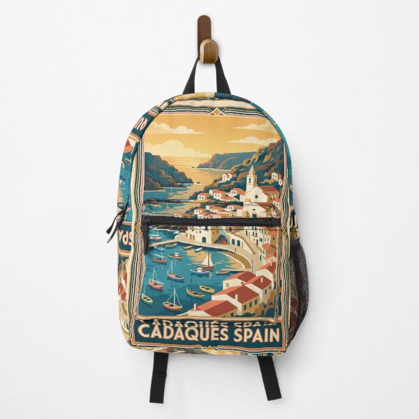 Item preview, Cadaqués Spain Vintage Travel Poster designed and sold by Bomax121.