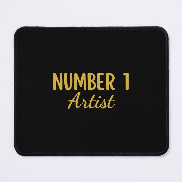 Item preview, Number 1 Artist (G) designed and sold by DixieGirlStudio.