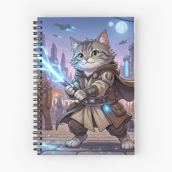 Item preview, A Jedi cat in the square. designed and sold by NithskeBR.