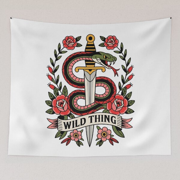 Item preview, Wild Thing Snake & Dagger designed and sold by Shopopolis.
