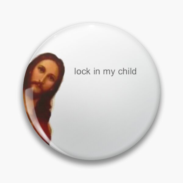Item preview, Lock In My Child - Jesus Meme IT Sarcastic Shirt designed and sold by ITFawkes.