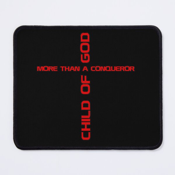 Item preview, More Than A Conqueror - Child Of God | Cross Typography designed and sold by Bezuiden.