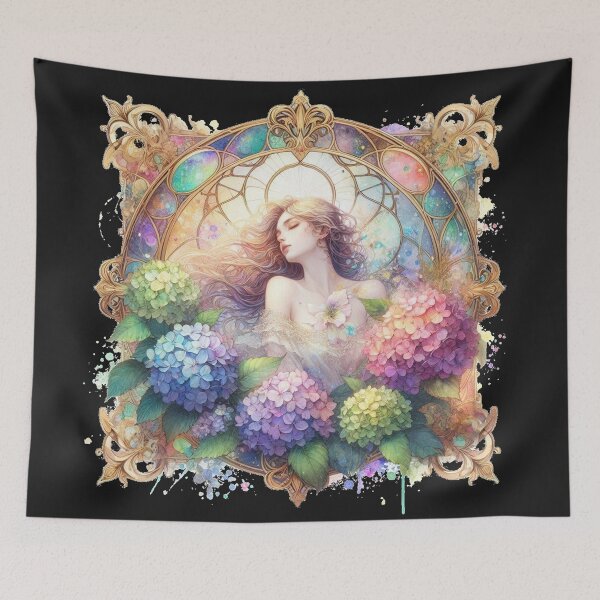 Item preview, Hydrangea Glass Mystic designed and sold by EdicrisR.
