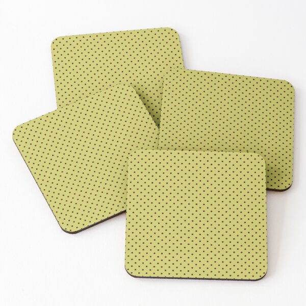 Item preview, Olive Green and Brown Polka Dots Pattern | Vintage Polka Dot | Minimalist Olive Brown Dots Pattern | Retro Dots Seamless | Classic Brown Dots on Olive Green | Mid Century Modern Polka Dot designed and sold by VivaFy.