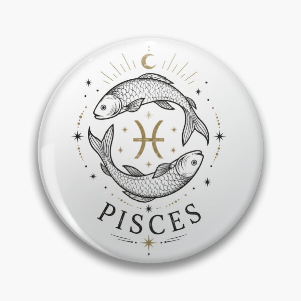 Item preview, Vintage Pisces Zodiac Celestial Two Fishes designed and sold by TSshirtShoppe.