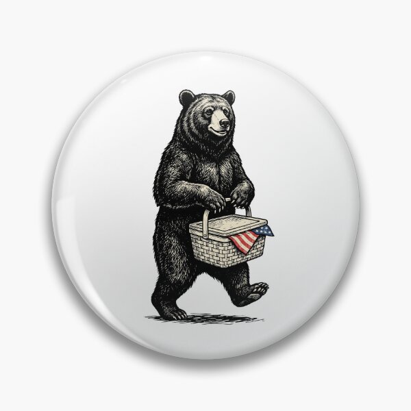 Item preview, Patriotic Picnic Bear designed and sold by Roy & Tiffany.