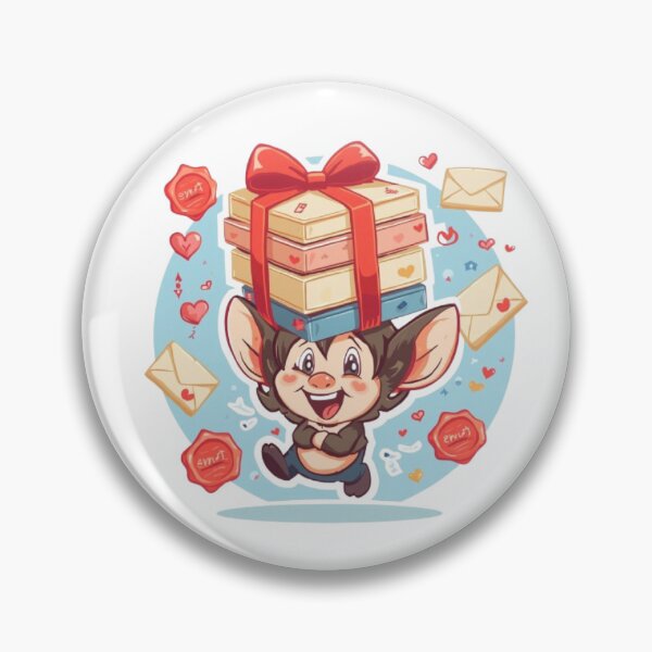 Item preview, Mail Gremlin Sticker | Cute Happy Mail Monster Stationery Design designed and sold by Stylestickers55.