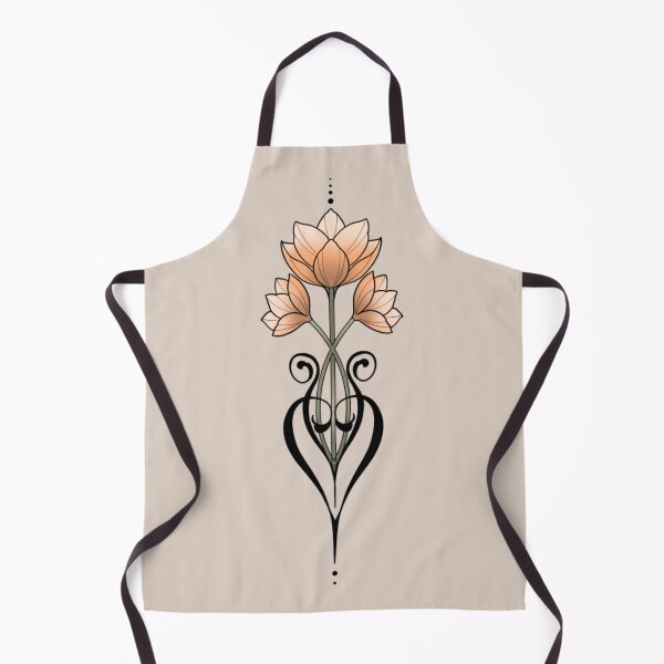Item preview, Golden Lotus ornament art designed and sold by Charmedstuff.