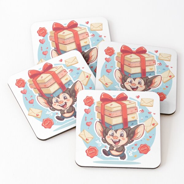 Item preview, Mail Gremlin Sticker | Cute Happy Mail Monster Stationery Design designed and sold by Stylestickers55.