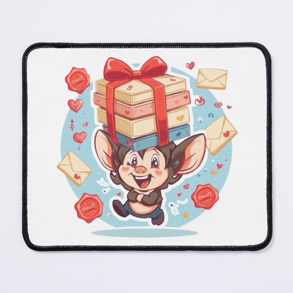 Item preview, Mail Gremlin Sticker | Cute Happy Mail Monster Stationery Design designed and sold by Stylestickers55.