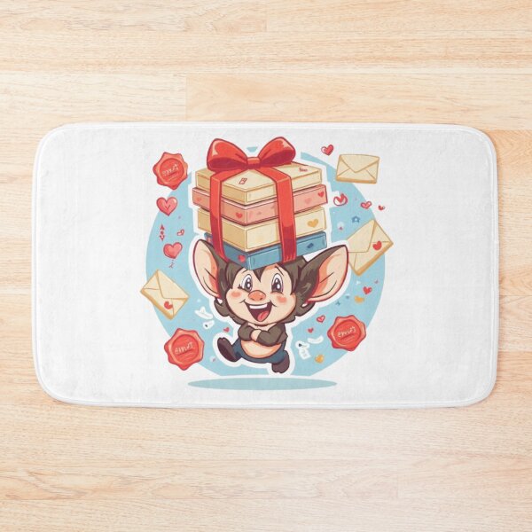 Item preview, Mail Gremlin Sticker | Cute Happy Mail Monster Stationery Design designed and sold by Stylestickers55.