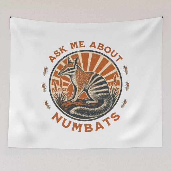 Item preview, Ask Me About Numbats Australian Animal Lover designed and sold by AntiqueImages.