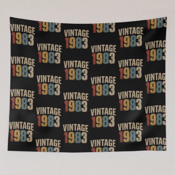 Item preview, Vintage 1983 Retro Birthday | Born in 1983 Distressed Vintage Design designed and sold by SOUFIANE1991.
