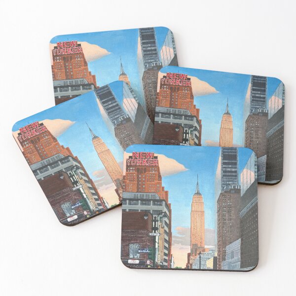 Item preview, Manhattan Dusk on 34th Street designed and sold by AmySongsArt.