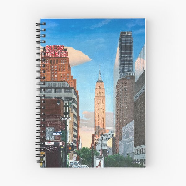 Item preview, Manhattan Dusk on 34th Street designed and sold by AmySongsArt.