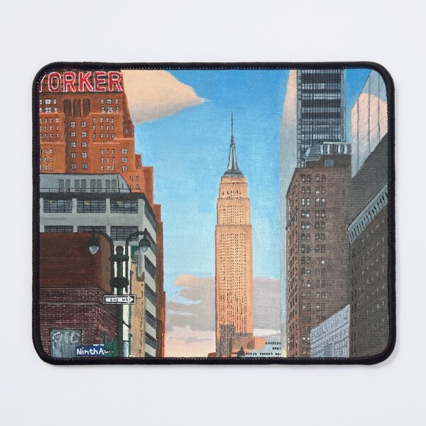 Item preview, Manhattan Dusk on 34th Street designed and sold by AmySongsArt.