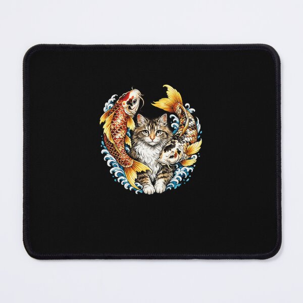 Item preview, koi cat colored designed and sold by kibik.