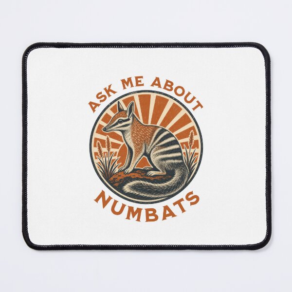 Item preview, Ask Me About Numbats Cute Aussie Anteater designed and sold by AntiqueImages.