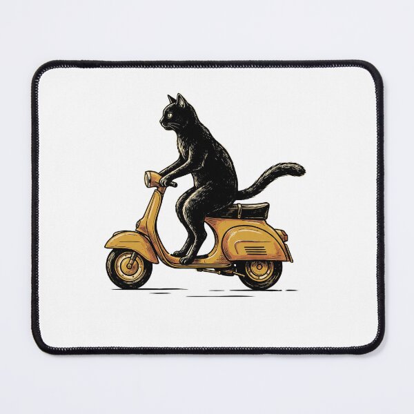 Item preview, Vintage Scooter Cat designed and sold by Tiffany Roy.