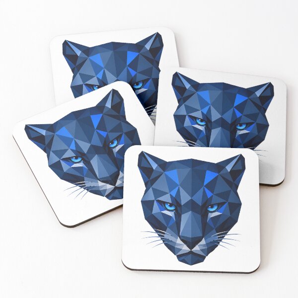 Item preview, Geometric Panther Face designed and sold by Wild Studio Designs.