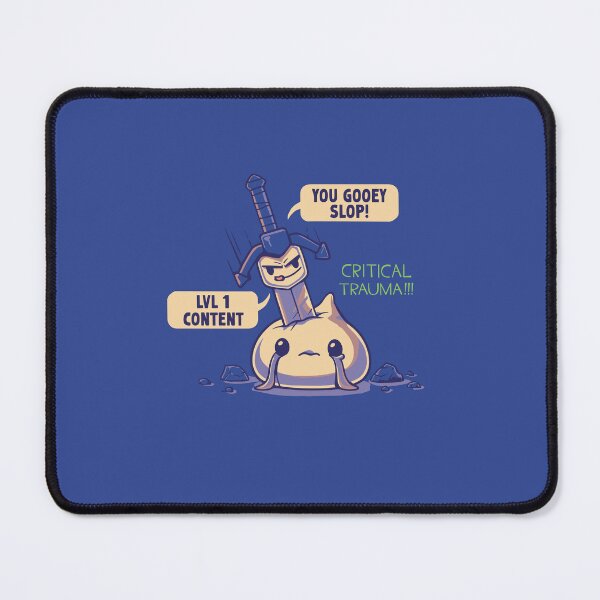 Item preview, Critical Trauma! | Funny RPG Emotional Damage Cartoon Design designed and sold by trashpanda_shop.