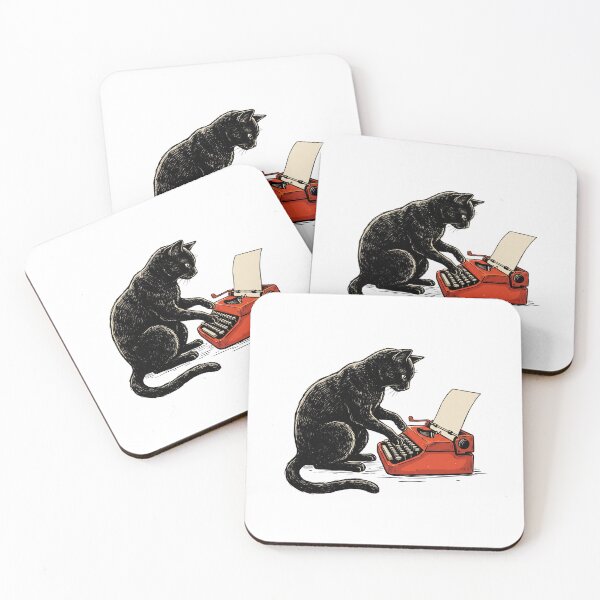 Item preview, Vintage Typewriter Cat designed and sold by Roy & Tiffany.