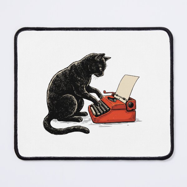 Item preview, Vintage Typewriter Cat designed and sold by Roy & Tiffany.