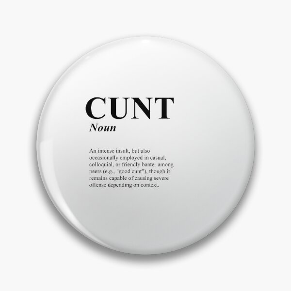 Item preview, Cunt designed and sold by BlackThistleArt.