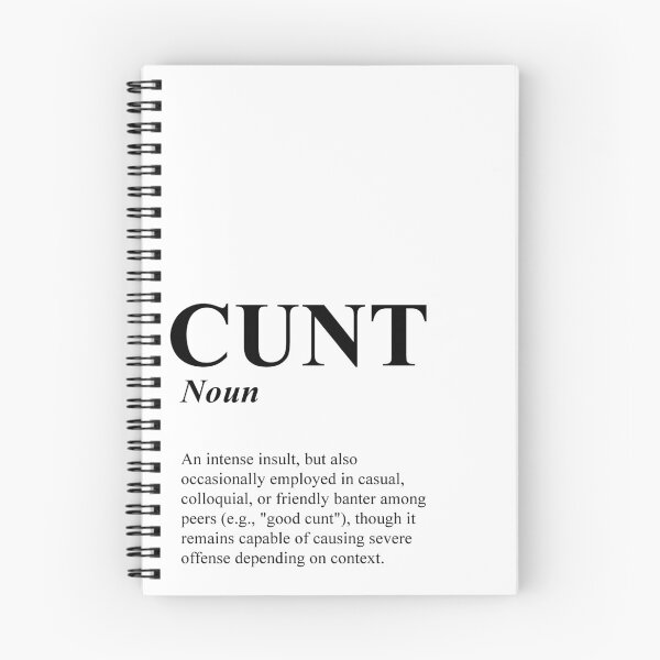 Item preview, Cunt designed and sold by BlackThistleArt.