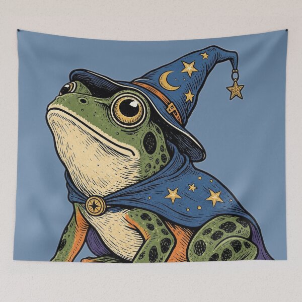 Item preview, Wizard frog designed and sold by The King's general goods.