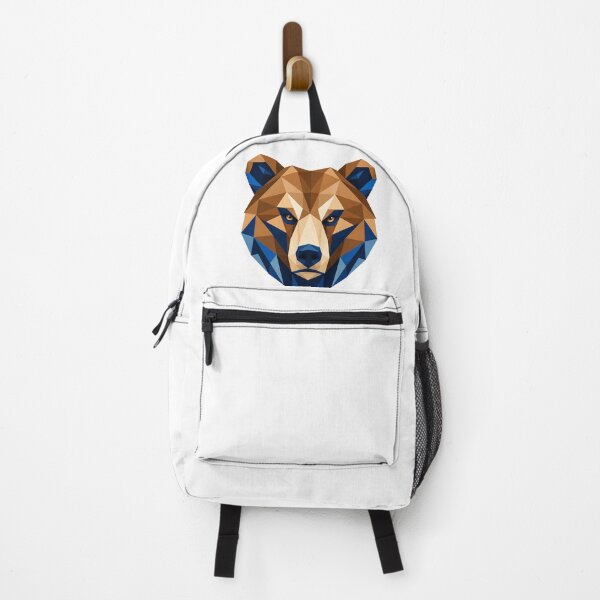 Item preview, Geometric Grizzly Bear Face designed and sold by Wild Studio Designs.