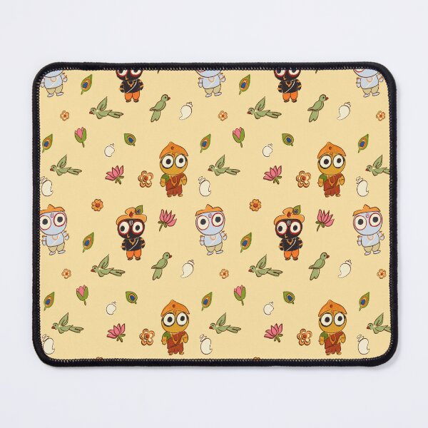 Item preview, Jagannath seamless pattern designed and sold by Puppetcult.