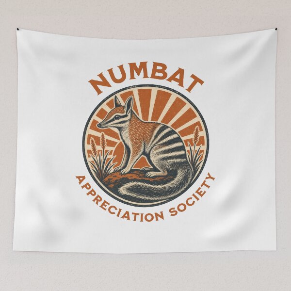 Item preview, Numbat Banded Anteater Vintage Animal Lover designed and sold by AntiqueImages.