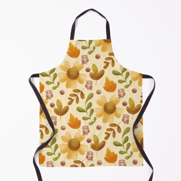 Item preview, Fall and Autumn Owls and Sunflowers designed and sold by Lavender Mint Graphics.